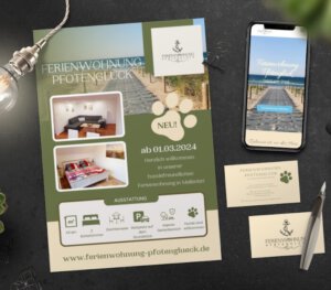 Monique Nolle - NatureDesign -Mockup Ferienunterkunft